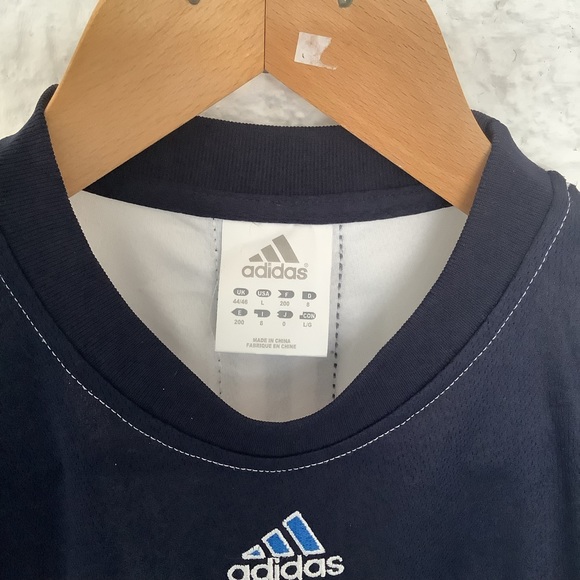 Adidas T Shirt - Size L - Blue Mix - P2P 22” - Picture 6 of 8